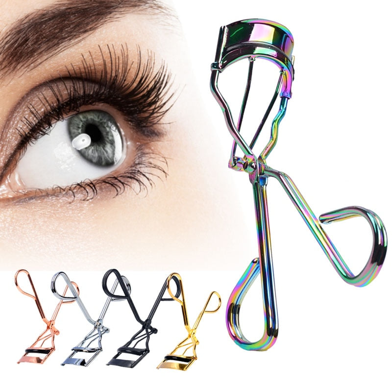 Colorful Eyelashes Curler Tweezer Curling